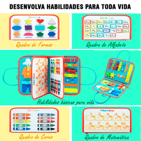 Mala Sensorial Montessori - Desenvolva seu filho