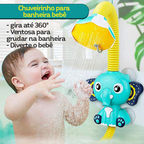 Chuveirinho para Banheira Bebê Elefante / Elétrico