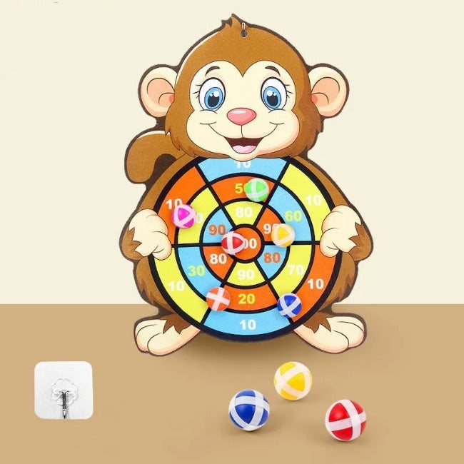 Jogo Interativo Bola Ao Alvo - DartBoard Infantil Montessori