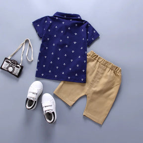 Conjunto Infantil Masculino Polo 2 Peças