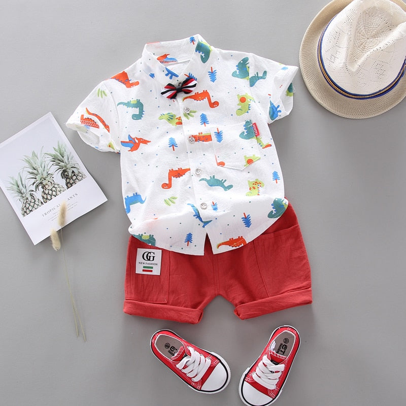 Conjunto Camiseta e Shorts Baby Summer