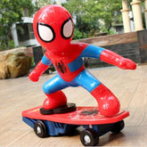 Brinquedo Homem Aranha e Homem de Ferro - Heróis do Skate