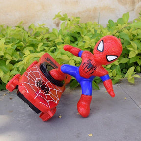 Brinquedo Homem Aranha e Homem de Ferro - Heróis do Skate