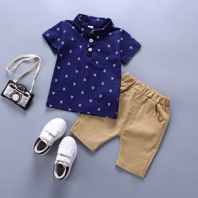 Conjunto Infantil Masculino Polo 2 Peças