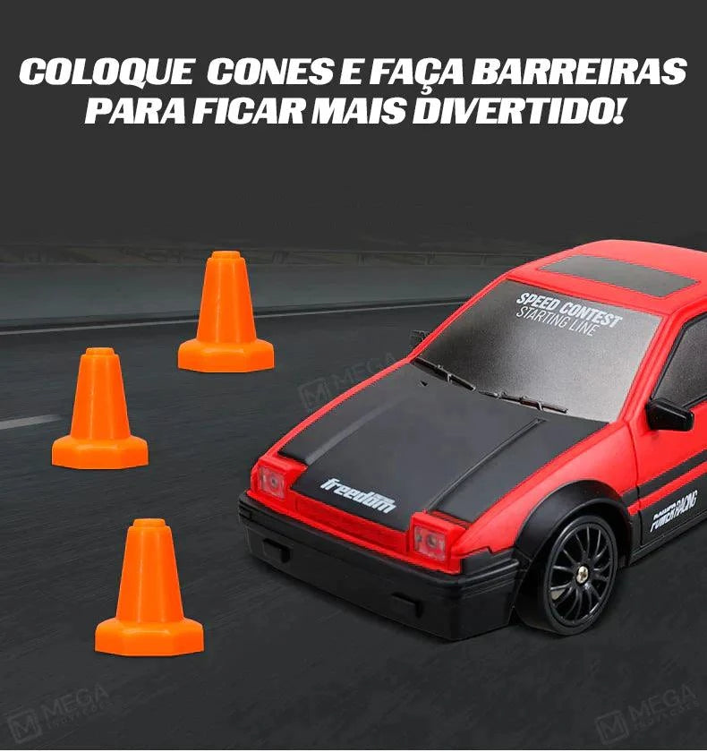 Carrinho de controle remoto que faz drift com menor preço é no Buscapé