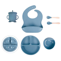 Conjunto de refeição Para Seu Bebê - 6 Pcs de silicone