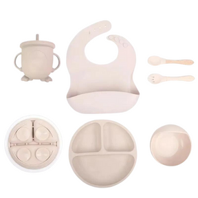 Conjunto de refeição Para Seu Bebê - 6 Pcs de silicone