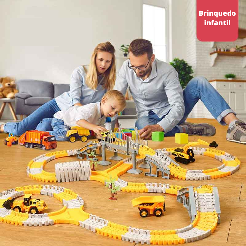 Brinquedo de Construção de Estradas Infantil Bambini