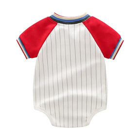 Body All-Star Baseball Bebê - Conforto e Estilo para Pequenos Campeões