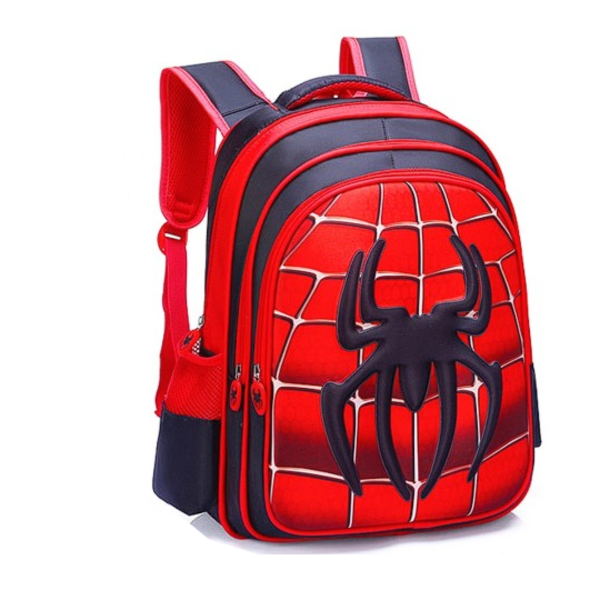 Mochila Infantil Homem Aranha à Prova d'Água