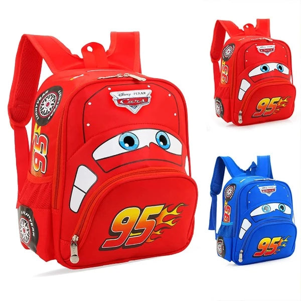 Mochila Infantil Carros à Prova d'Água