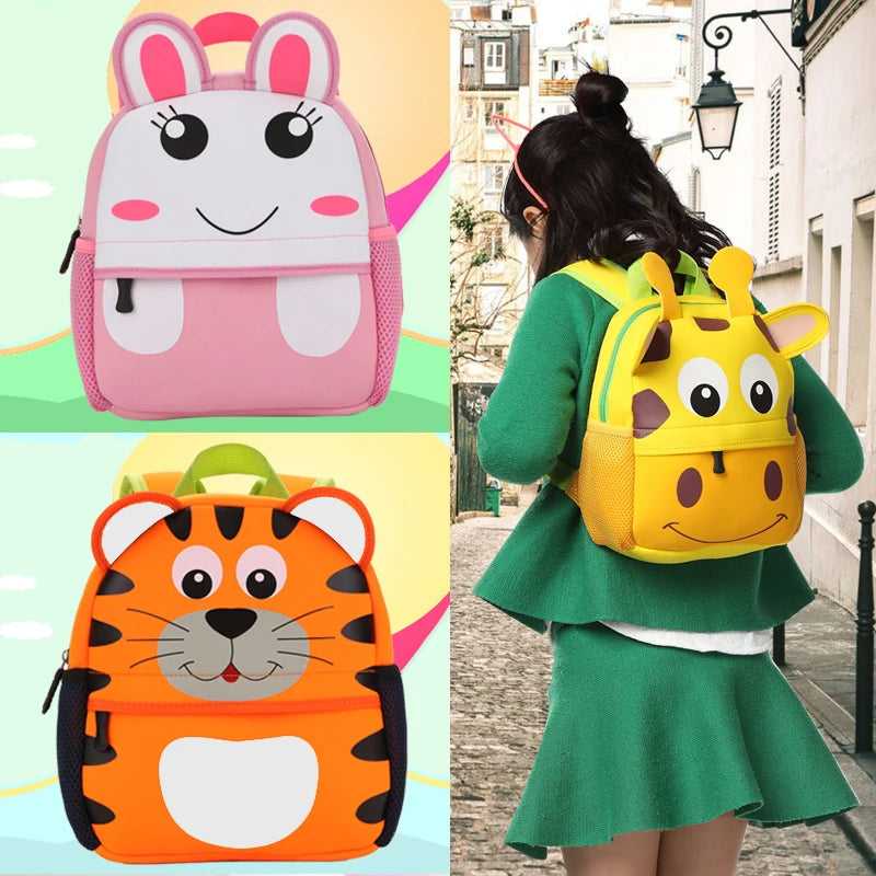 Mochila Infantil Unissex Bichinos - BambiniMaia