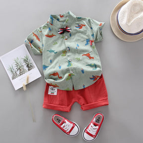 Conjunto Camiseta e Shorts Baby Summer