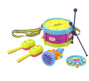 Baby Concert - Kit com 5 Instrumentos Musicais Infantis